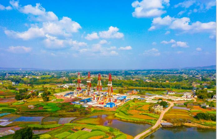 西南油氣田公司頁巖氣日產量超4000萬方！再創(chuàng)歷史新高